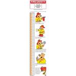 SC0025 Fire Safety Growth Chart with Custom Imprint